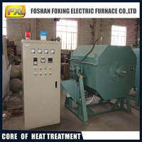 Horno de hogar de templado de cobre de fusión de retorta rotativa para fundición de plomo