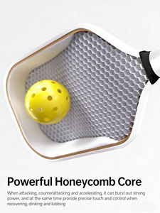 Pala de Pickleball <span class=keywords><strong>JOOLA</strong></span> Generación 4 - Núcleo de Fibra de Carbono con Estructura de Panal, Cara Texturizada, Unibody Termoformado |   Control y Potencia Paddle - Product Image 4