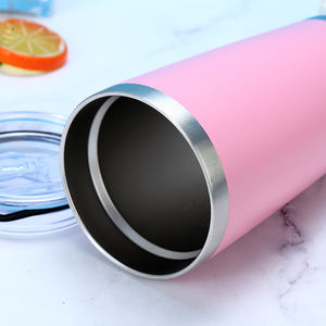 Vente chaude Refroidisseur Tasse 20oz Tumbler Tasse En Acier Inoxydable Fiole À Vide Thermos 20 Onces <span class=keywords><strong>Original</strong></span> Gobelet Bouteille D'eau Tasse De Voyage - Product Image 3