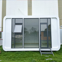 Maison préfabriquée en conteneur de haute qualité, structure en acier moderne et modulaire, design écologique, construction durable