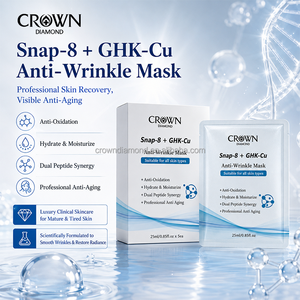 Masque facial anti-rides au cuivre <span class=keywords><strong>Snap</strong></span> 8 Ghk <span class=keywords><strong>Cu</strong></span>, peptide de cuivre, hydratation intense, raffermissant, éclaircissant, réparateur, OEM - Product Image 1