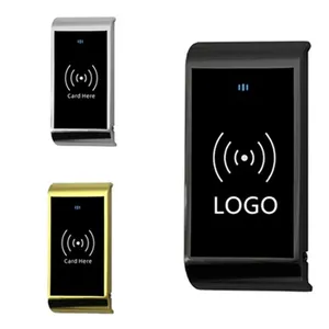 Zinc Alloy Lock Free Mode 1 Time Use Electronic RFID Door Lock For Gym Locker Cabinet Accept Logo