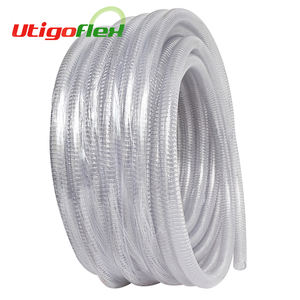 Grado de comida Manguera de alambre de acero de superficie lisa de PVC <span class=keywords><strong>Conducto</strong></span> <span class=keywords><strong>flexible</strong></span> de alambre de acero PVC Succión de PVC - Product Image 6