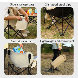 Kursi Lipat Ringan untuk Hiking, Camping, dan Backpacking, Tahan Lama, Model Moon Chair, Penjualan Terlaris - Product Image 6