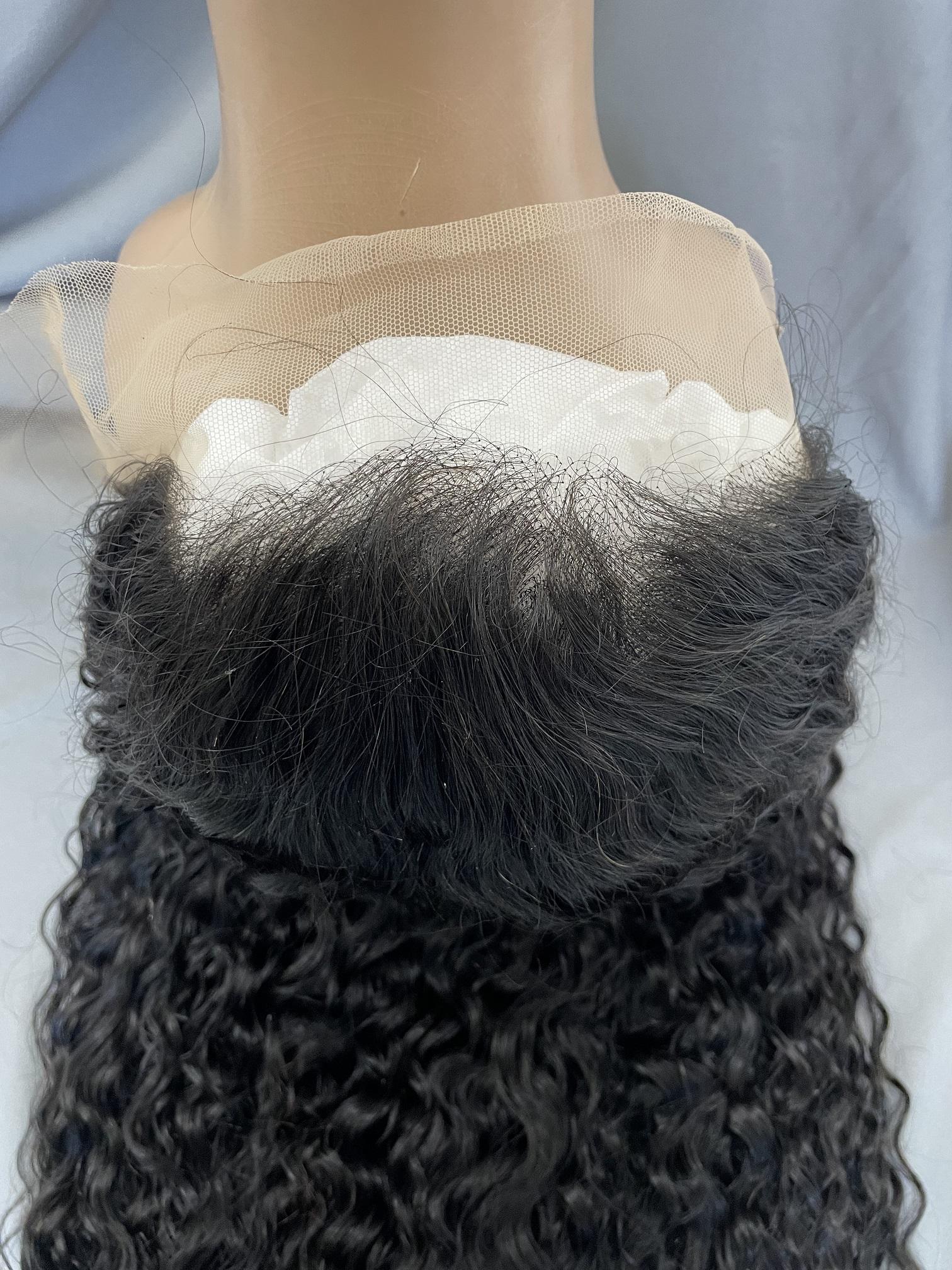 Spanish curly frontal wig