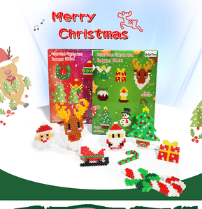 Offre Spéciale <span class=keywords><strong>jouet</strong></span> <span class=keywords><strong>de</strong></span> noël 5mm perles Perler ménage jouets éducatifs enfants Puzzle Perler perles ensembles - Product Image 2