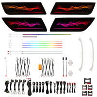 Lumière ambiante à luminosité réglable TMPRO pour Land Rover Discovery 5 2017-2025, lampe de tableau de bord LED pour garniture intérieure, pièces de modification automobile