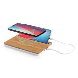 Caricatore Wireless in Bambù, Merchandising Sostenibile - Product Image 1