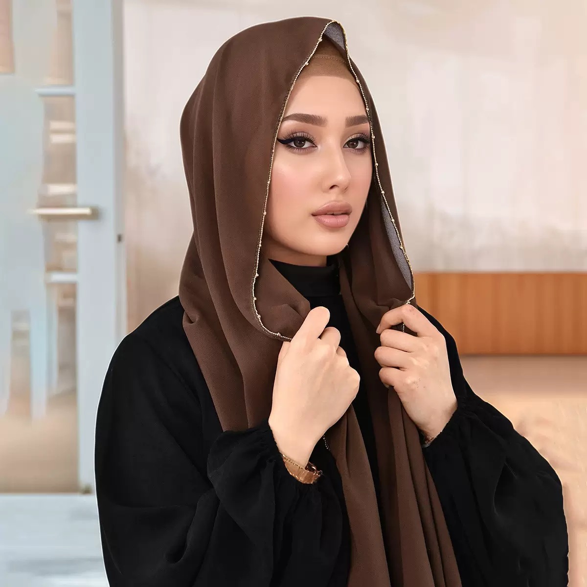 Arab Chiffon Scarves Elegant Muslim Fashion Solutions