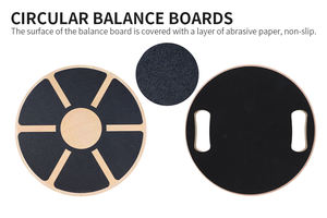 Tabla de Equilibrio Redonda de Alta Resistencia, Entrenador de Equilibrio, Tabla de Equilibrio de Madera Antideslizante, Proveedor de Fábrica Zhensheng - Product Image 6