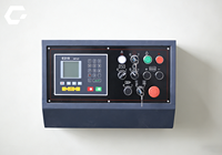 Cisaille hydraulique CNC automatique QC11K 10X5000 pour tôles métalliques avec commande E21S