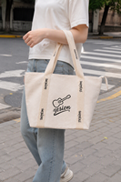 Sac de conférence personnalisé avec logo, sac fourre-tout en toile, cadeau d'entreprise pour salon professionnel, écologique, réutilisable, vente en gros, usine OEM