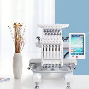 Máquina de Bordar Industrial de Alta Velocidad de Una Cabeza, 12 Agujas, Pantalla Táctil Automática, Bordado Plano, Logotipos en Gorras, Camisetas, Nueva - Product Image 2