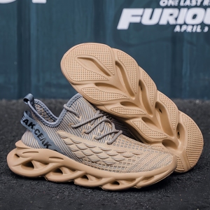 Zapatos Deportivos Casuales para Hombre, Zapatos de Tenis Transpirables de Malla Ligera con Amortiguación para Correr, Trotar y Actividades al Aire Libre - Product Image 3