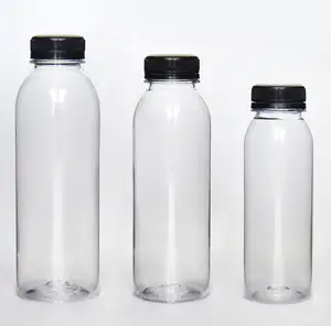 250ml 350ml 400ml Disposable Plastic Water Juice Drink Bottle Supplier