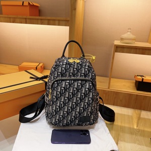 Sac à dos de voyage décontracté unisexe de haute qualité, en toile géométrique de luxe, avec fermeture éclair, durable, grande capacité.105 - Product Image 6