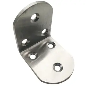 Metal Stainless Steel 90 Degree Angle Wall Mounting Metal Golding Angle Bracket