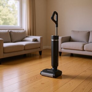Automatic <b>Floor</b> Scrubber GT3 22.2V Rechargeable Portable Mopping Vacuuming One Button Self <b>Cleaning</b> Roller Brush - Product Image 1