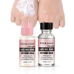 Colle invisible imperméable pour perruque, colle acrylique pour perruque, colle transparente pour perruques à dentelle frontale <span class=keywords><strong>et</strong></span> postiches en poly - Product Image 1