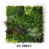 Dekorasi Dinding Rumput Buatan Indoor/Outdoor Lintas Batas, Bunga Plastik, Tahan Lama, Ringan, Mudah Dipasang, Dinding Latar Belakang