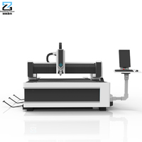 3015 Machine de découpe laser à fibre CNC Cnc Laser Cutter 3000w Tôle d'acier inoxydable découpée au laser à table unique