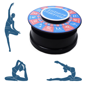 SMH Fitness electric turntable with paper box random exercise games with Pilates yoga fitness to enhance the fun of exercise