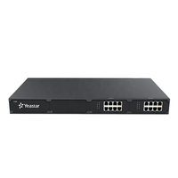 Sistema IP PBX escalable Yeastar S100 Asterisk, solución de sala de conferencias VoIP para pequeñas y medianas empresas, admite de 100 a 200 usuarios, FCC/CCC/RoHS