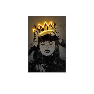 Неоновые световые панели для декора: музыкальная стена для столовой, KTV, в стиле хип-хоп, с изображением рэпера, настенное панно, место происхождения - Product Image 5