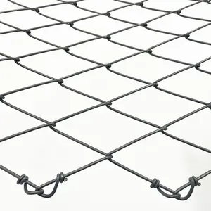 High tensile wire mesh 65/3mm, 65/4mm Slope protection system factory rockfall protection mesh with knotted edges