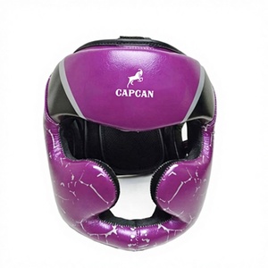 Protector de Cabeza de Cuero para Artes Marciales y Boxeo, Personalizado, Ligero y Ecológico - Product Image 1