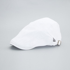 قبعة رجالية مسطحة من الدنيم بتصميم جديد وعلامة تجارية مخصصة على طراز آيفي - Product Image 4