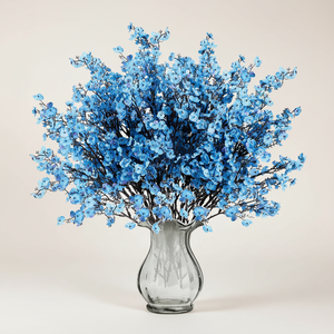 <span class=keywords><strong>Fleurs</strong></span> artificielles en soie naturelle, branche de gypsophile faite à la main, 48 cm, pour centre de table de mariage, bouquet, photographie - Product Image 1