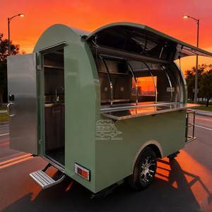 Outdoor Dessert Food Trailer Modern Coffee Food Truck DOT Certified Smoothie Food <b>Cart</b> - Product Image 3