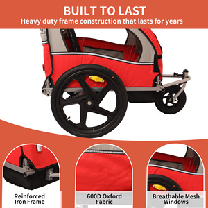 Nouveau produit très vendu poussette élégante pour animaux de compagnie 2 en 1 poussette pour animaux de compagnie chien multi fonctions - Product Image 6