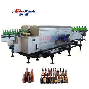 Used Glass Bottle Cleaning Machine Recycle Glass Bottle Washing Machine