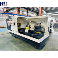 Tour CNC à lit plat CK6152e, machine de tournage horizontale de haute précision pour le travail des pièces métalliques