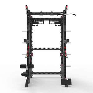 Crossmax Crossmax Kf9000 Bibo Factory Price Multi Function Gym Power Rack with Smith Machine Foldable Adjustable Safety Steel - Product Image 3