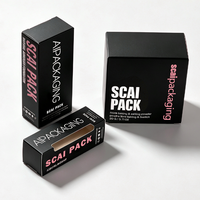 Boîtes d'emballage cosmétiques pliables carrées avec logo imprimé sur mesure, fabricant d'emballages pour produits de soin de la peau, boîte en papier