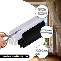 PVC Self-Adhesive Door Window Seal Strip, Windproof Sound Insulation Weather Stripping, Wholesale Gap Sealing Strip