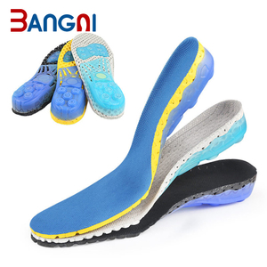 Semelles intérieures de sport écologiques Tabanlik, pleine longueur, avec coussin d'air, soutien de la voûte plantaire, absorption des chocs, haute élasticité, EVA+TPR - Product Image 1