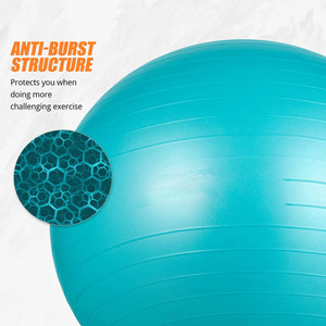 Ballon de yoga écologique en PVC anti-éclatement pour la <span class=keywords><strong>grossesse</strong></span> et l'accouchement, antidérapant, pour l'exercice et la gym à domicile - Product Image 3