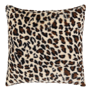 Funda de Cojín de Piel Sintética con Estampado de Leopardo de Lujo, Funda de Almohada Decorativa de Felpa Suave con Patrón de Piel de Animal para Sofá - Product Image 5