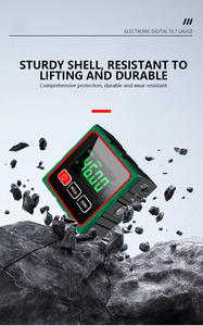 Aismartlink Inclinomètre numérique laser intelligent magnétique haute précision à 360 degrés, règle de niveau, jauge d'angle, outil - Product Image 5