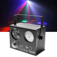 Effet de lumière à bulles 4 en 1 avec boule magique, stroboscope UV et laser, adapté pour les soirées KTV, les discothèques, les rassemblements et les mariages