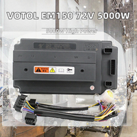 Motorcycle VOTOL EM150 72V DC 5000W BLDC Motor Controller IP67 Protection 150A