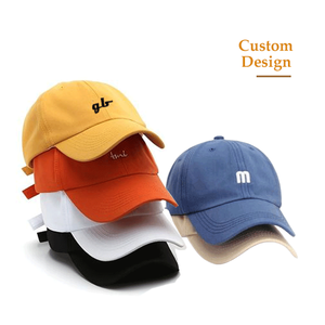 Vente en gros Casquette baseball sports unis 3D broderie ajustable pour femmes Logo personnalisé pour hommes promotion cadeaux Chapeaux en coton 6 panneaux - Product Image 4
