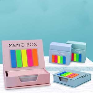 High Quality Storage Notepad Box with Colorful Sticky Notes for <b>Students</b>/office Clerks/<b>teacher</b>/staff Stationery Daily Ues <b>Gift</b> - Product Image 5