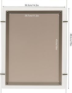 Boîte lumineuse LED en acrylique pour portrait, cadre photo suspendu rétroéclairé par LED, enseigne publicitaire lumineuse - Product Image 2