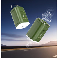 Pompe à air portable multifonctionnelle 4 en 1, batterie externe 1200 mAh, compresseur d'air extérieur, gonfleur de pneus, utilisable pour les bateaux gonflables et les tapis gonflables