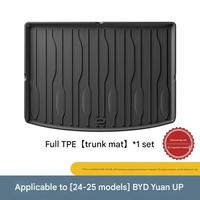 Tapis de sol de voiture en TPE sur mesure, tapis de coffre pour BYD Yuan up ATTO 2 2024, imperméables, toutes saisons